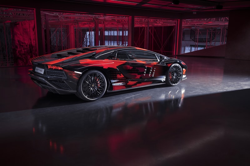 Lamborghini Aventador S x Yohji Yamamoto Car, Capsule clothing apparel collaboration collection roppongi hills japan release date info buy color lounge tokyo