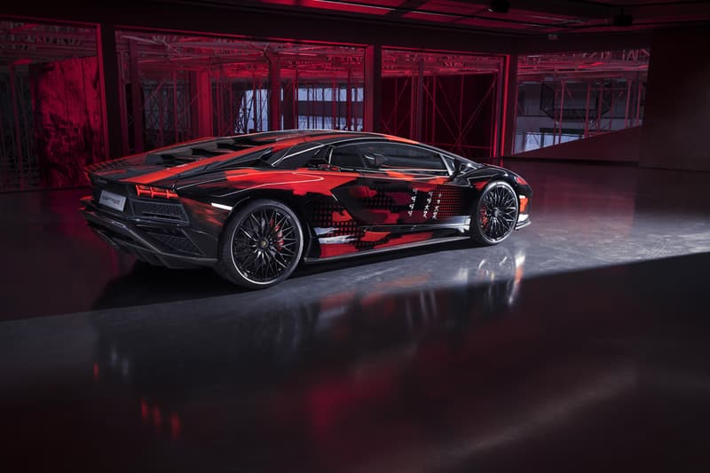 Lamborghini Aventador S x Yohji Yamamoto Car, Capsule clothing apparel collaboration collection roppongi hills japan release date info buy color lounge tokyo