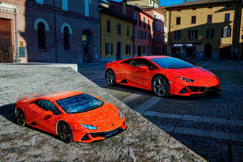 lamborghini huracan evo 1 18th scale 3d puzzle toy replica
