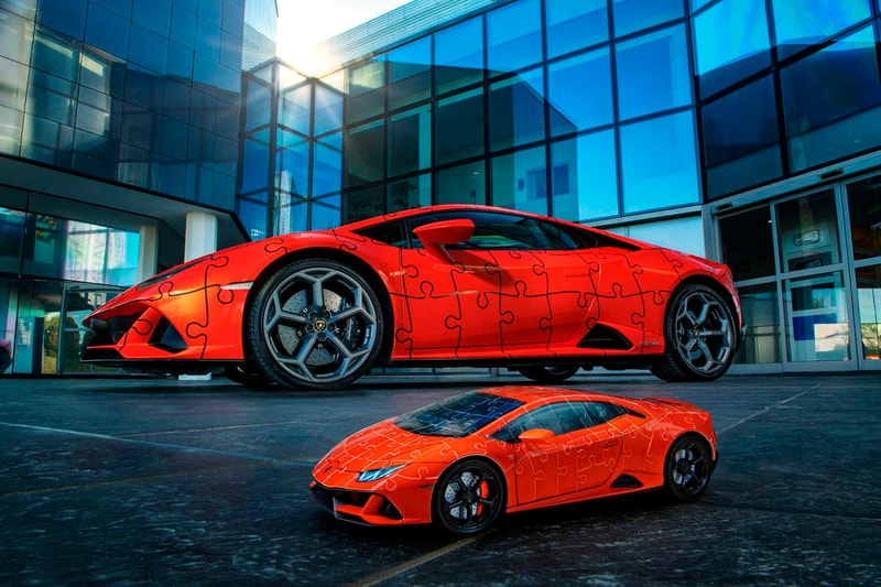 lamborghini huracan evo 1 18th scale 3d puzzle toy replica 