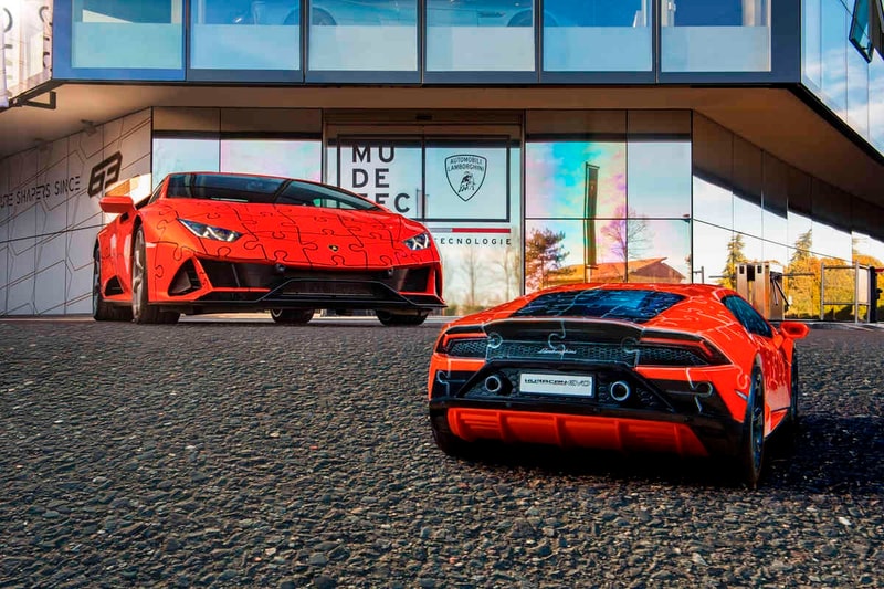 lamborghini huracan evo 1 18th scale 3d puzzle toy replica 