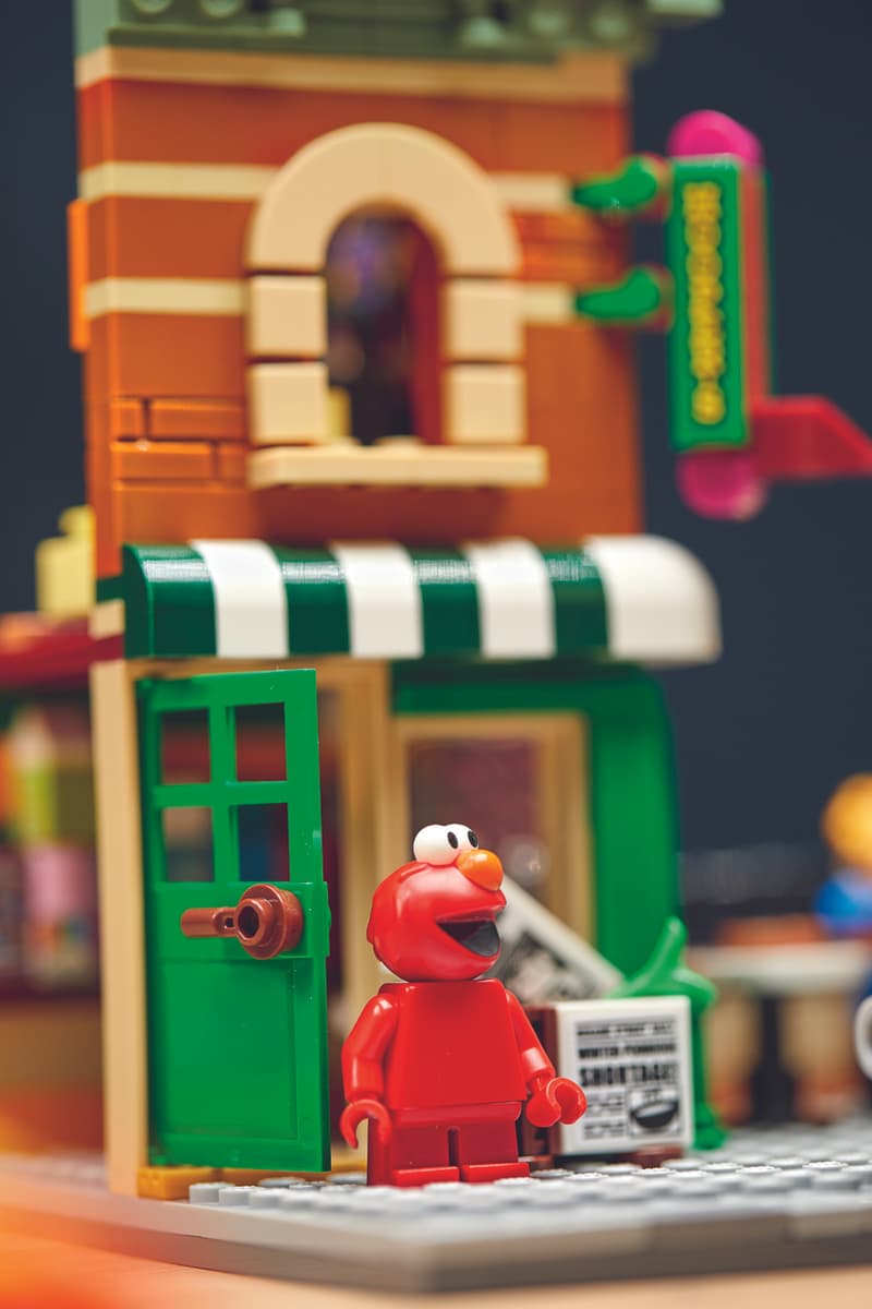 LEGO Ideas 123 Sesame Street Build Kit characters minifigures ivan guerrero oscar the grouch bert ernie big bird elmo cookie monster