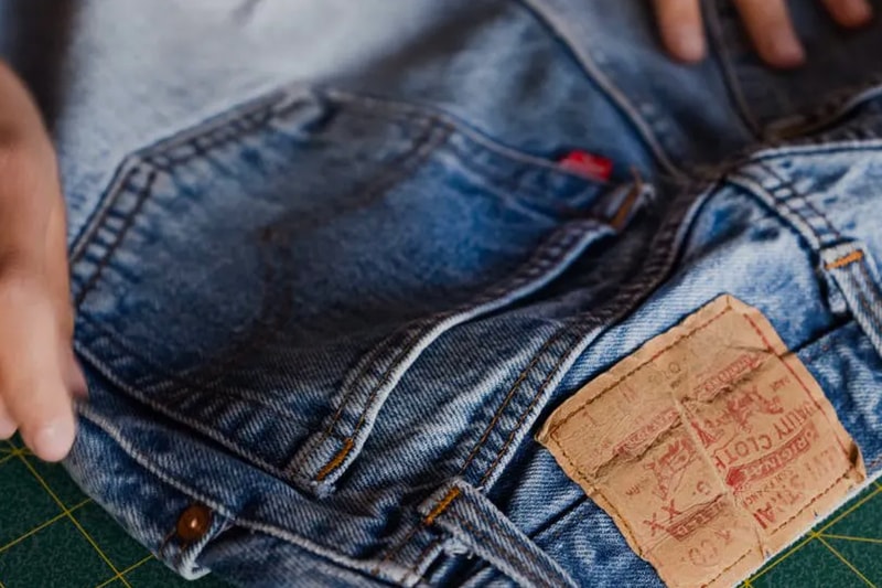 Levis Denim Buyback program SecondHand menswear streetwear eco friendly sustainable thrifting vintage clothing apparel jeans used recycle upcycle trove