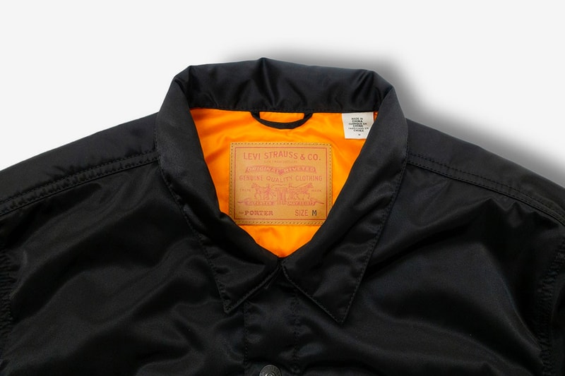 levis porter Type II tracker jacket fall winter 2020 collaboration release information