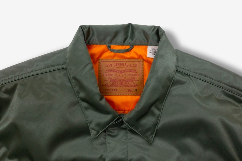 levis porter Type II tracker jacket fall winter 2020 collaboration release information