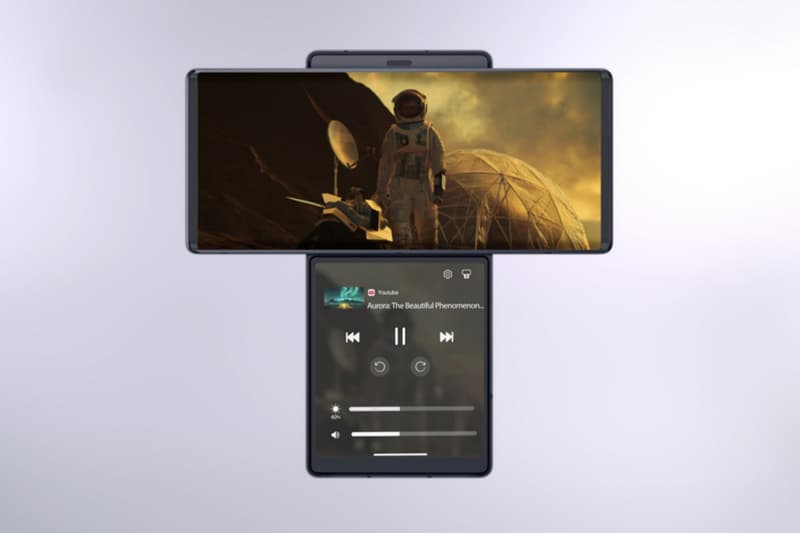 LG's WING Smartphone Sees a Swivelling Second Screen Korea South Korean tech mobile movies videos recording entertainment gadgets 5G communication 