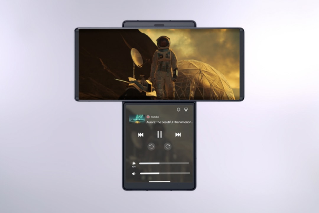Смартфон LG WING получил поворотный второй экран Корея Южнокорейские технологии мобильные фильмы запись видео развлекательные гаджеты связь 5G 