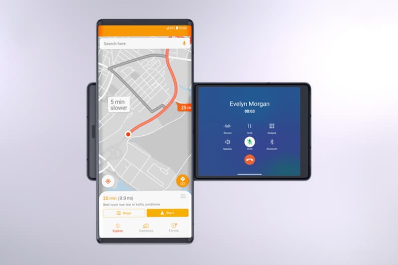 LG's WING Smartphone Sees a Swivelling Second Screen Korea South Korean tech mobile movies videos recording entertainment gadgets 5G communication 