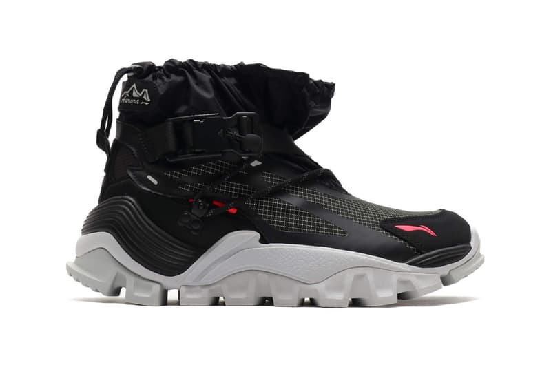 Li-ning gaiter boot white black fall winter 2020 release information