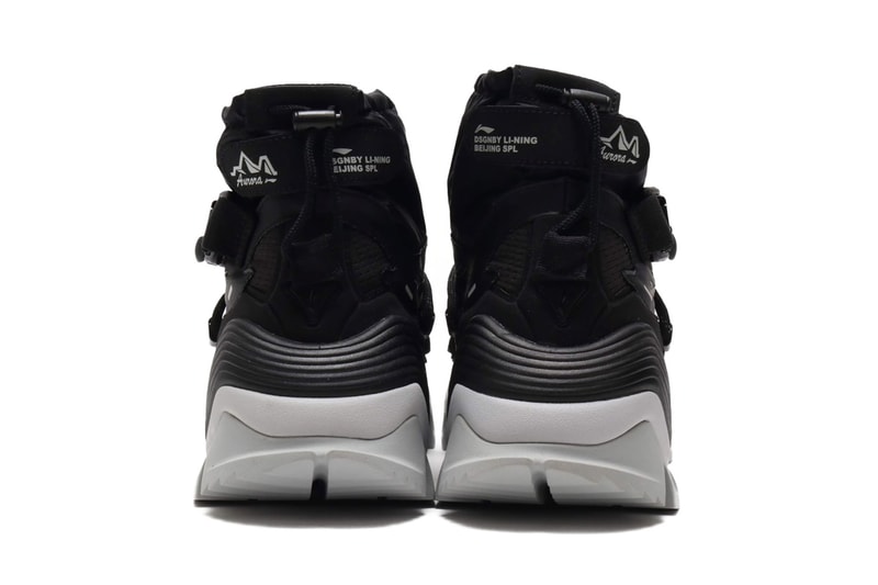 Li-ning gaiter boot white black fall winter 2020 release information