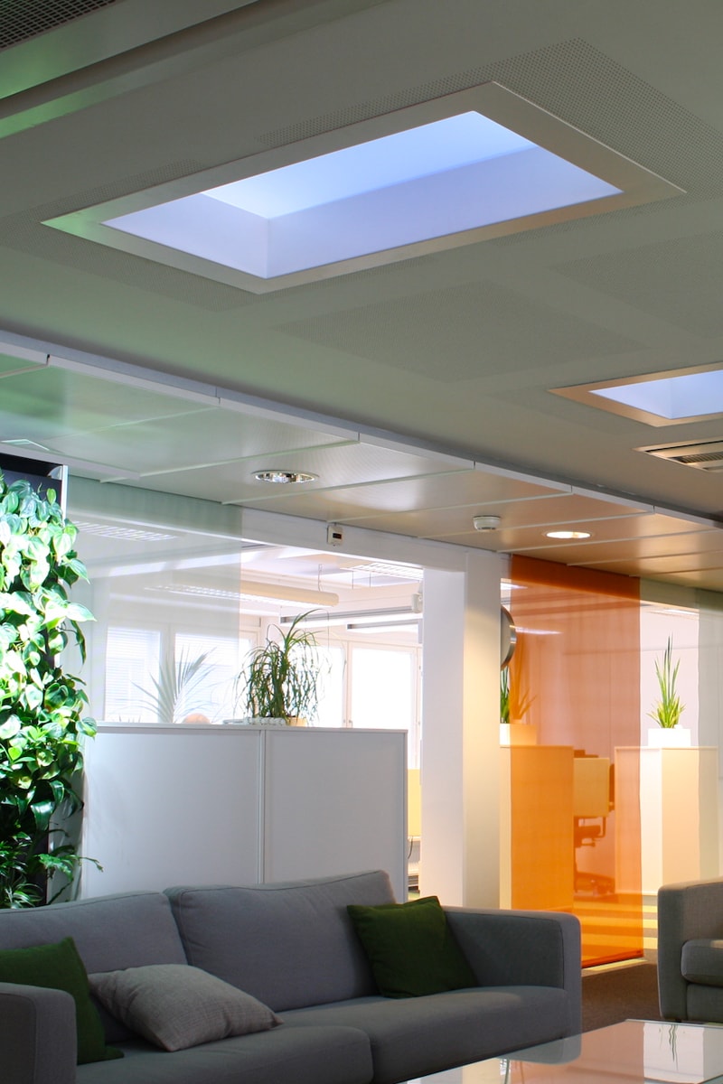 Light Cognitive Design LED Skylights Mimic sky natural light finland tech module algorithm machine learning company