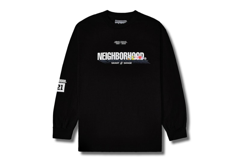 Line Friends BTS BT21 NEIGHBORHOOD SAVANT SAVAGE Collection Release Info Hoodie T shirt Black White Grey