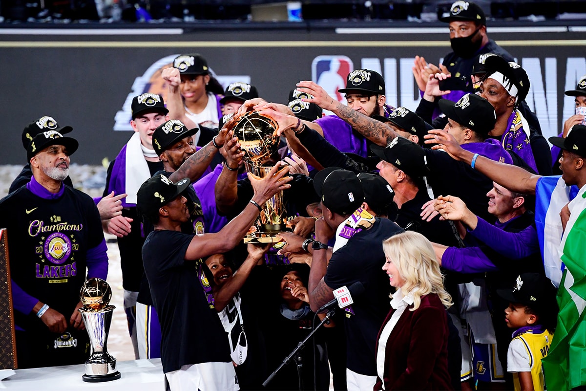 Los Angeles Lakers 2020 NBA Finals Champions | Hypebeast