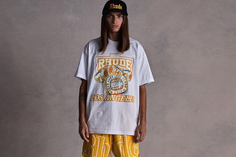 RHUDE Crafts Capsule to Celebrate the Legacy of the Los Angeles Lakers