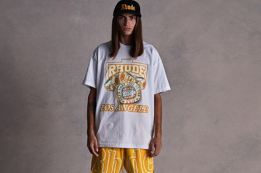 Los Angeles Lakers X Rhude Collection Release Hypebeast