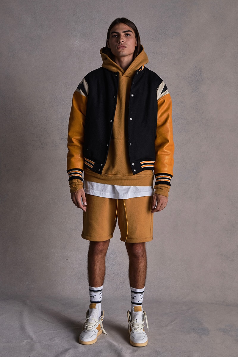Los Angeles Lakers RHUDE Collection Capsule Release New Era Snapback Cap Hat Socks Jacket Pants T shirt 