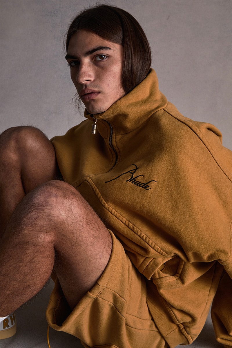 Los Angeles Lakers RHUDE Collection Capsule Release New Era Snapback Cap Hat Socks Jacket Pants T shirt 