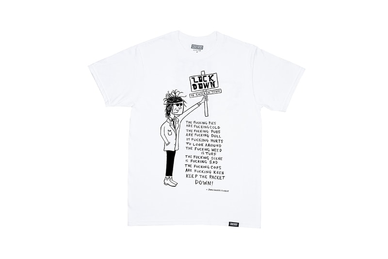 john cooper clarke poet poetry evidently chickentown i wanna be yours lost art skate shop liverpool manchester release information video charlie birch palace