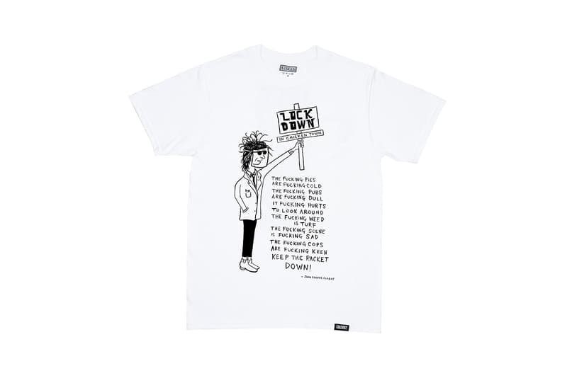John Cooper Clarke X Lost Art Evidently Chickentown Hypebeast