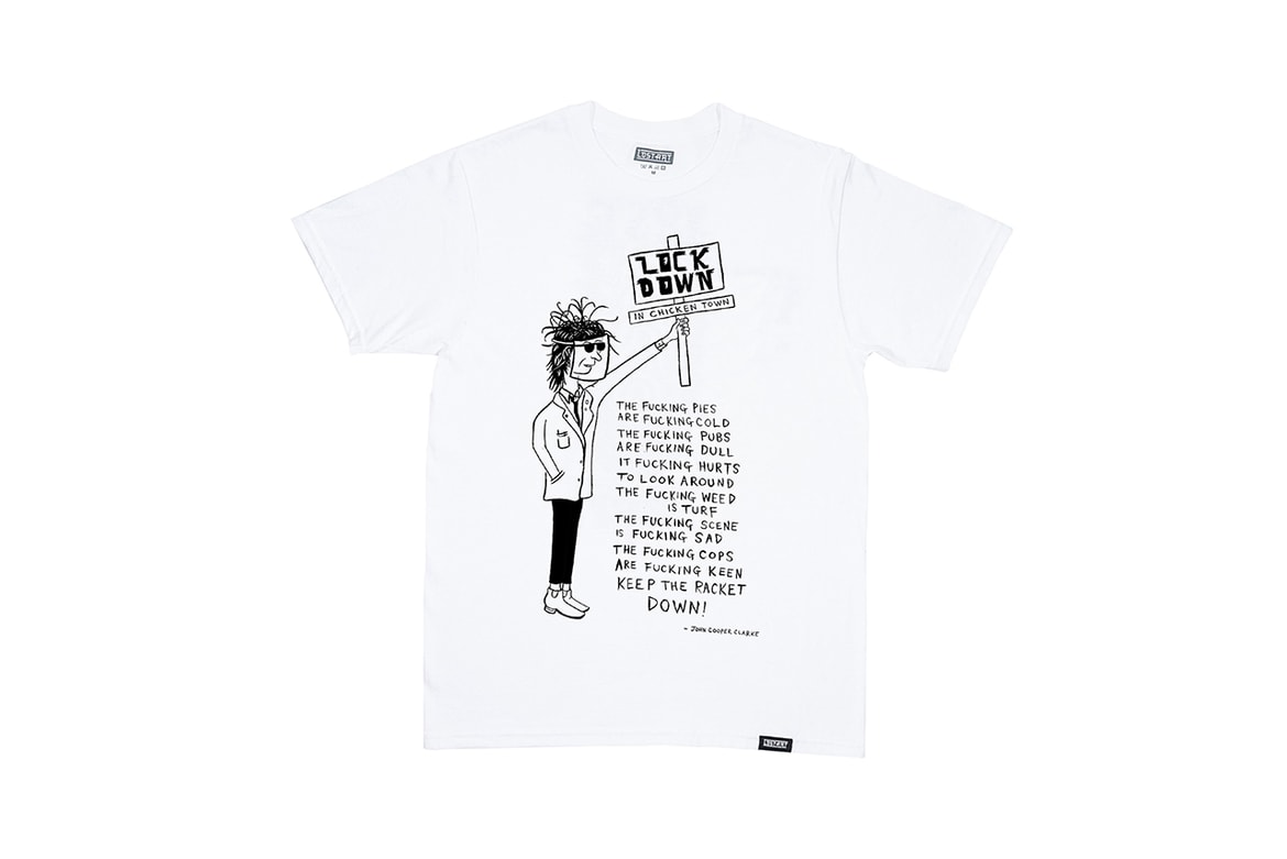 John Cooper Clarke X Lost Art Evidently Chickentown Hypebeast John Cooper Clarke X Lost Art Evidently Chickentown Hypebeast