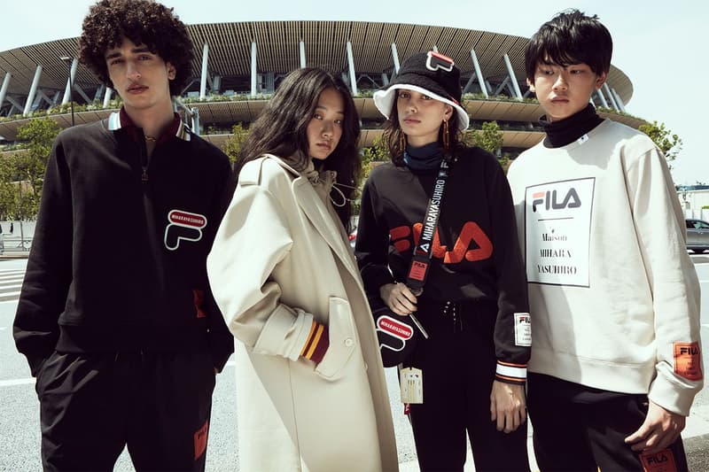 Maison Mihara Yasuhiro x Fila Fall/Winter 2020 Collection Lookbook Release Information Closer Look Mens Womens "Brand New Classics" Ivy League 1960s Sweaters