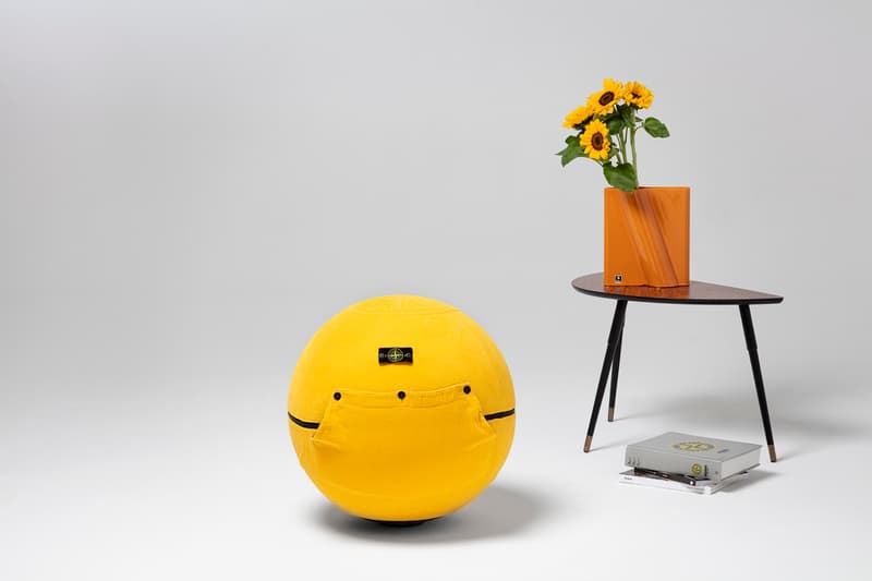 Matteo De Clercq bounce chairs stone island off white redbull racing team