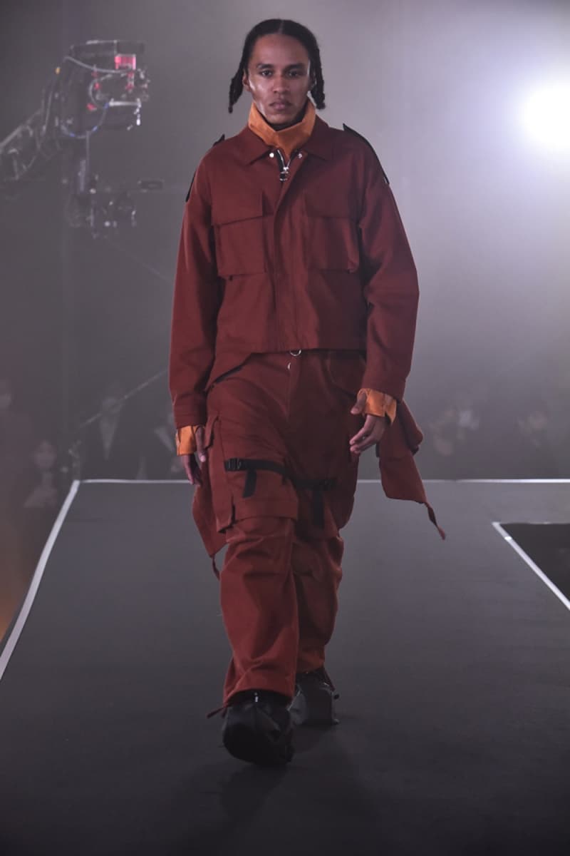 MEANSWHILE Spring/Summer 2021 Runway Collection ss21 menswear technical japan outdoors adventure trek hiking techwear Naohiro Fujisaki Rakuten Fashion Week Tokyo