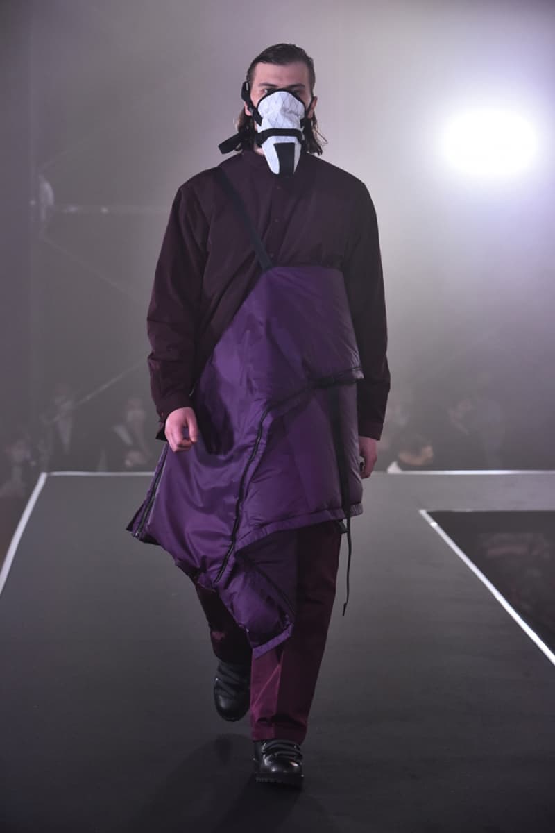 MEANSWHILE Spring/Summer 2021 Runway Collection ss21 menswear technical japan outdoors adventure trek hiking techwear Naohiro Fujisaki Rakuten Fashion Week Tokyo