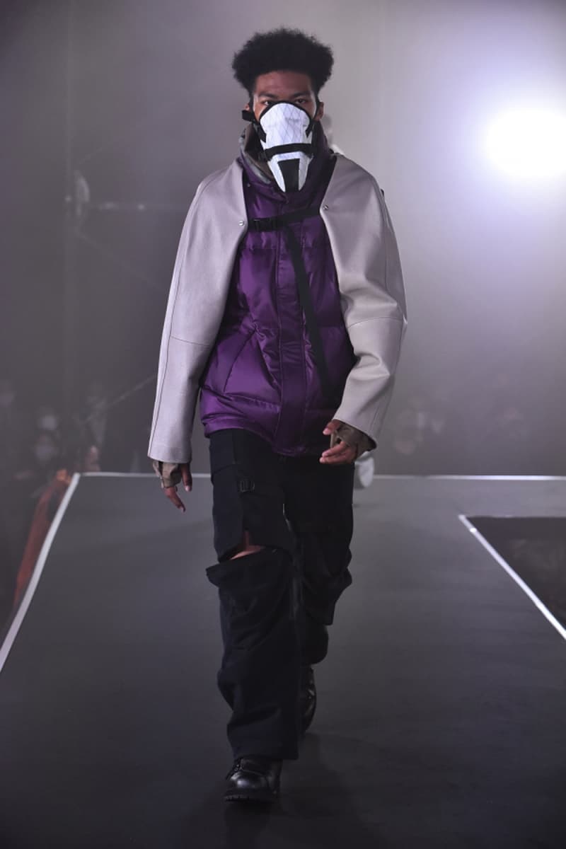 MEANSWHILE Spring/Summer 2021 Runway Collection ss21 menswear technical japan outdoors adventure trek hiking techwear Naohiro Fujisaki Rakuten Fashion Week Tokyo