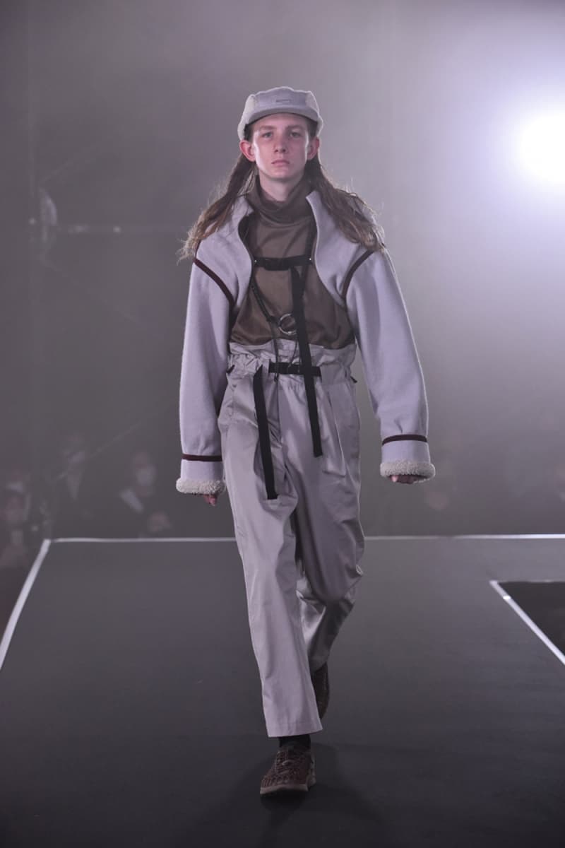 MEANSWHILE Spring/Summer 2021 Runway Collection ss21 menswear technical japan outdoors adventure trek hiking techwear Naohiro Fujisaki Rakuten Fashion Week Tokyo