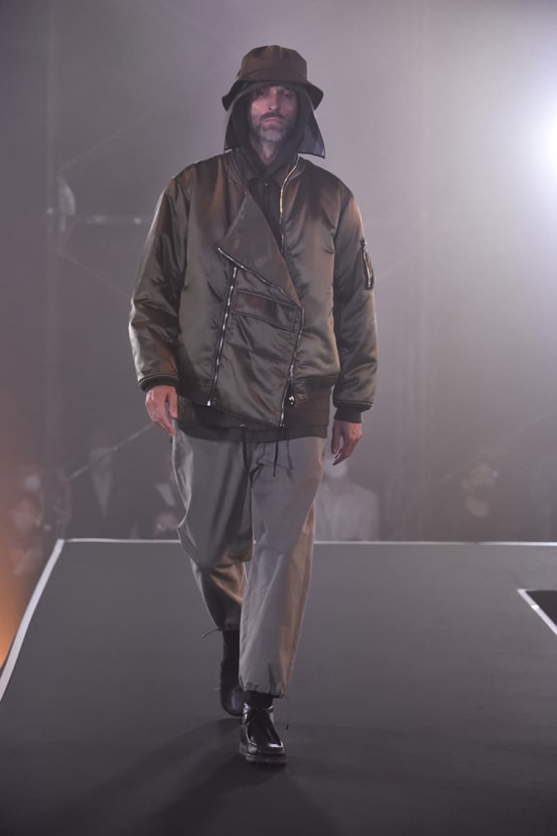 MEANSWHILE Spring/Summer 2021 Runway Collection ss21 menswear technical japan outdoors adventure trek hiking techwear Naohiro Fujisaki Rakuten Fashion Week Tokyo