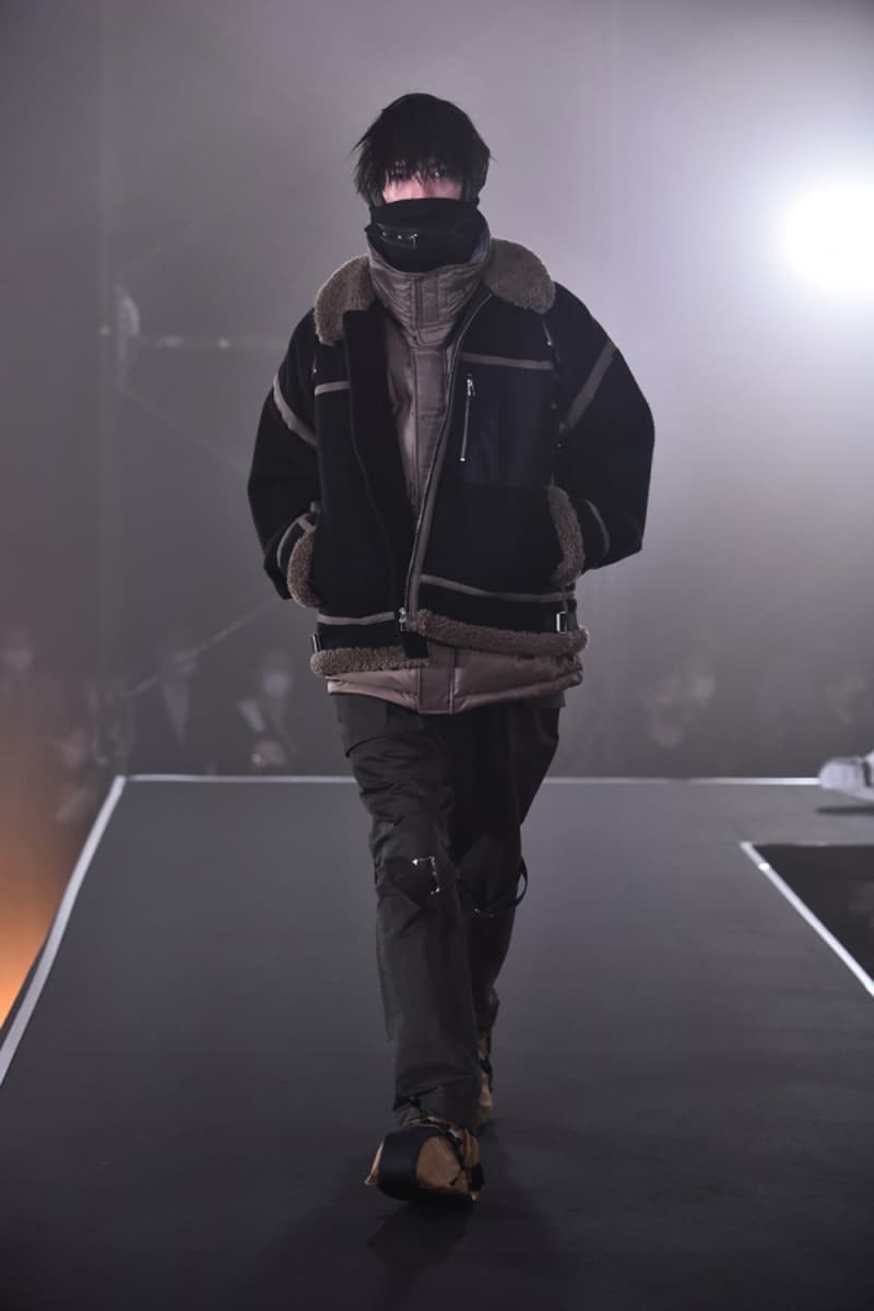 MEANSWHILE Spring/Summer 2021 Runway Collection ss21 menswear technical japan outdoors adventure trek hiking techwear Naohiro Fujisaki Rakuten Fashion Week Tokyo