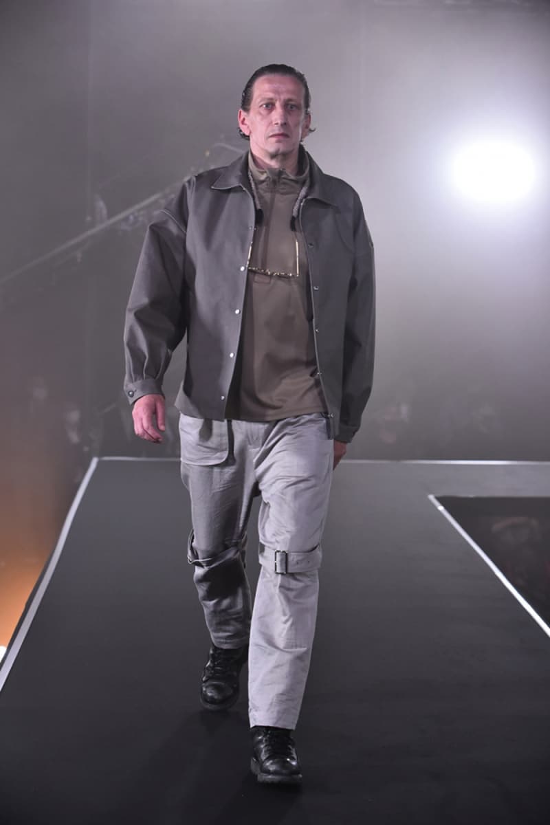 MEANSWHILE Spring/Summer 2021 Runway Collection ss21 menswear technical japan outdoors adventure trek hiking techwear Naohiro Fujisaki Rakuten Fashion Week Tokyo