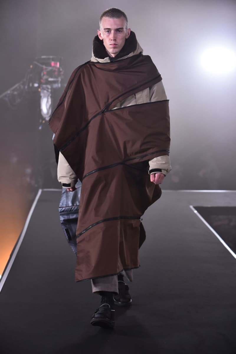 MEANSWHILE Spring/Summer 2021 Runway Collection ss21 menswear technical japan outdoors adventure trek hiking techwear Naohiro Fujisaki Rakuten Fashion Week Tokyo