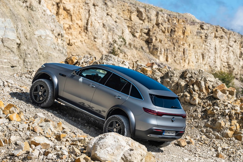 Mercedes-Benz EQC 4×4² Concept Reveal Automotive German Engineering Closer Look 4WD Off Road Luxury Electric Car SUV Extreme E400 4MATIC 