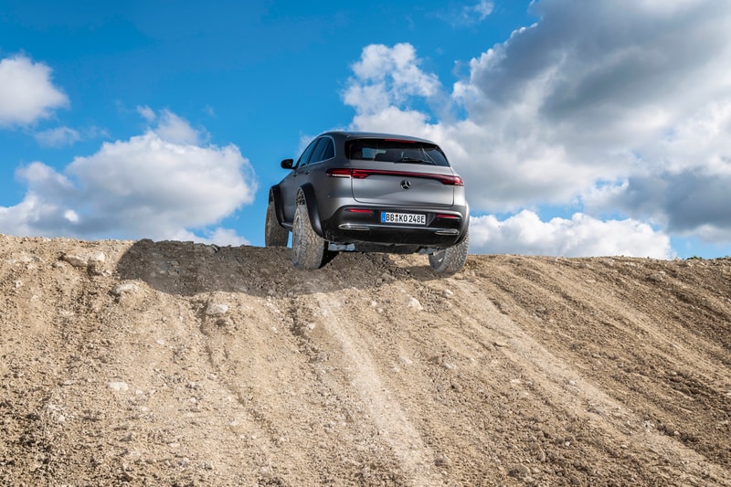 Mercedes-Benz EQC 4×4² Concept Reveal Automotive German Engineering Closer Look 4WD Off Road Luxury Electric Car SUV Extreme E400 4MATIC 