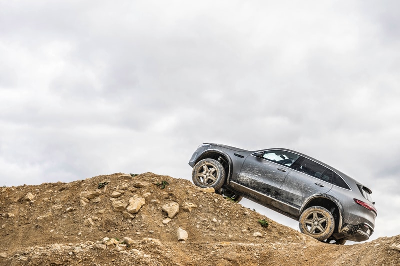 Mercedes-Benz EQC 4×4² Concept Reveal Automotive German Engineering Closer Look 4WD Off Road Luxury Electric Car SUV Extreme E400 4MATIC 