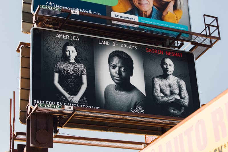 ministry of truth billboards new york city dread scott marilyn minter