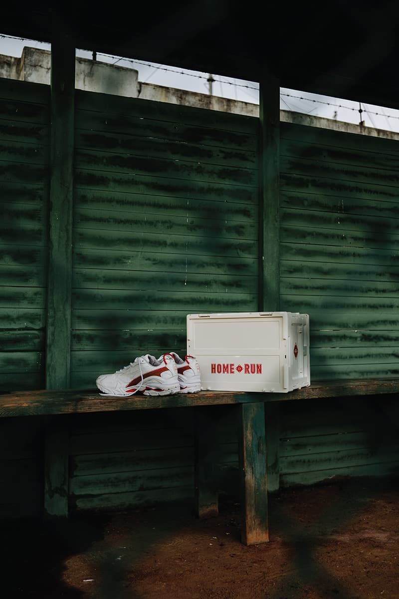 mizuno wave rider clay red DOE collaboration fall winter 2020 baseball inspired Hanon online raffle