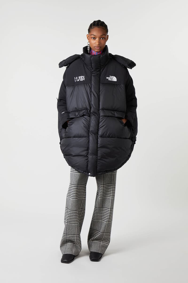 MM6 Maison Margiela x The North Face FW20 Collaboration fall winter 2020 Launch release date info buy collection womenswear nuptse jacket coat glove accessories