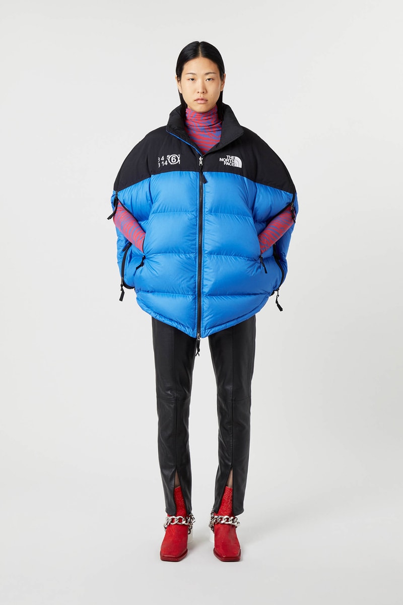 MM6 Maison Margiela x The North Face FW20 Collaboration fall winter 2020 Launch release date info buy collection womenswear nuptse jacket coat glove accessories