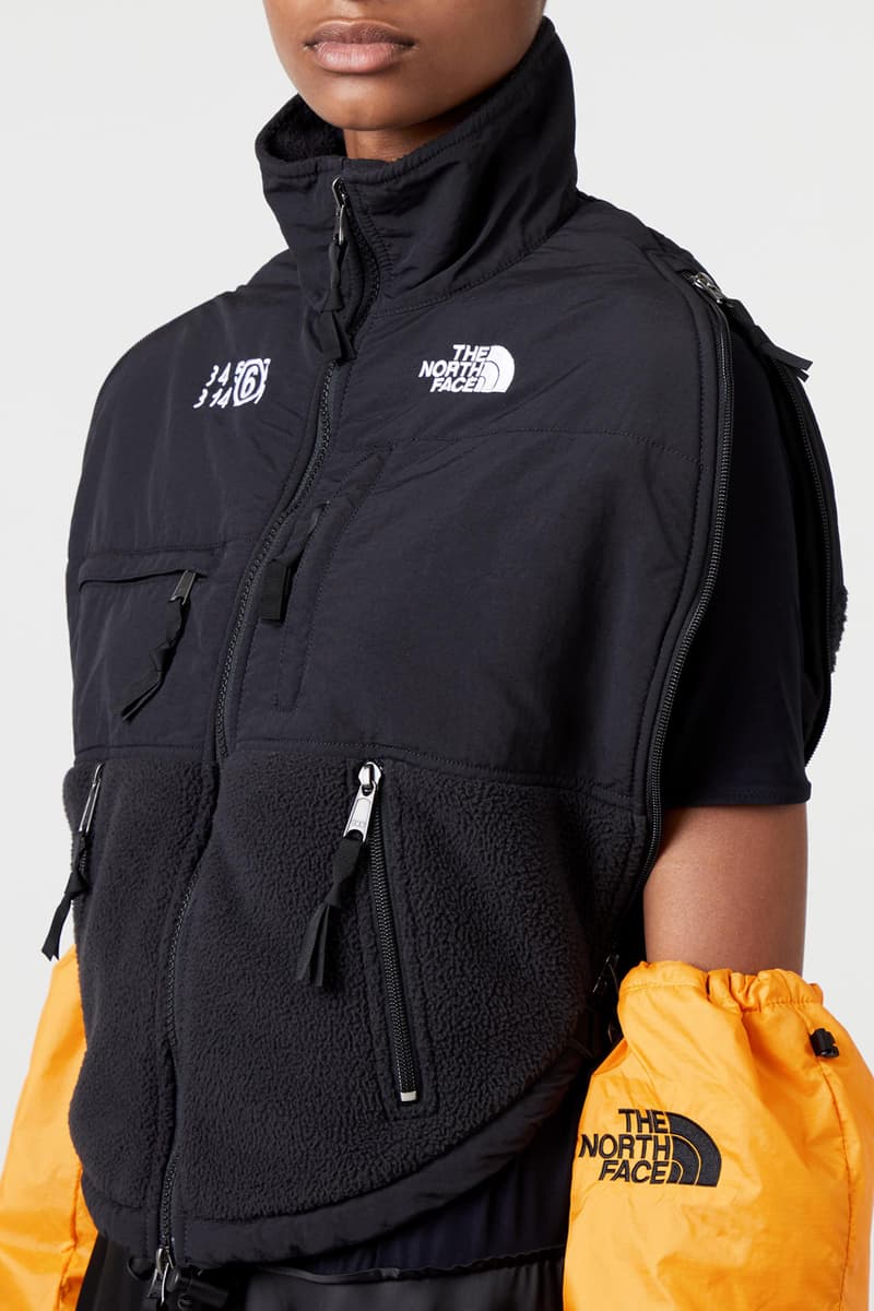 MM6 Maison Margiela x The North Face FW20 Collaboration fall winter 2020 Launch release date info buy collection womenswear nuptse jacket coat glove accessories