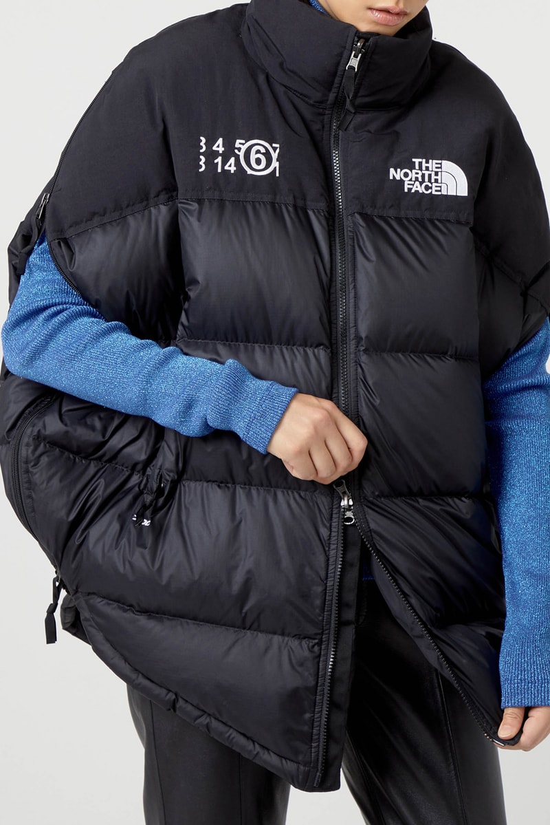 MM6 Maison Margiela x The North Face FW20 Collaboration fall winter 2020 Launch release date info buy collection womenswear nuptse jacket coat glove accessories