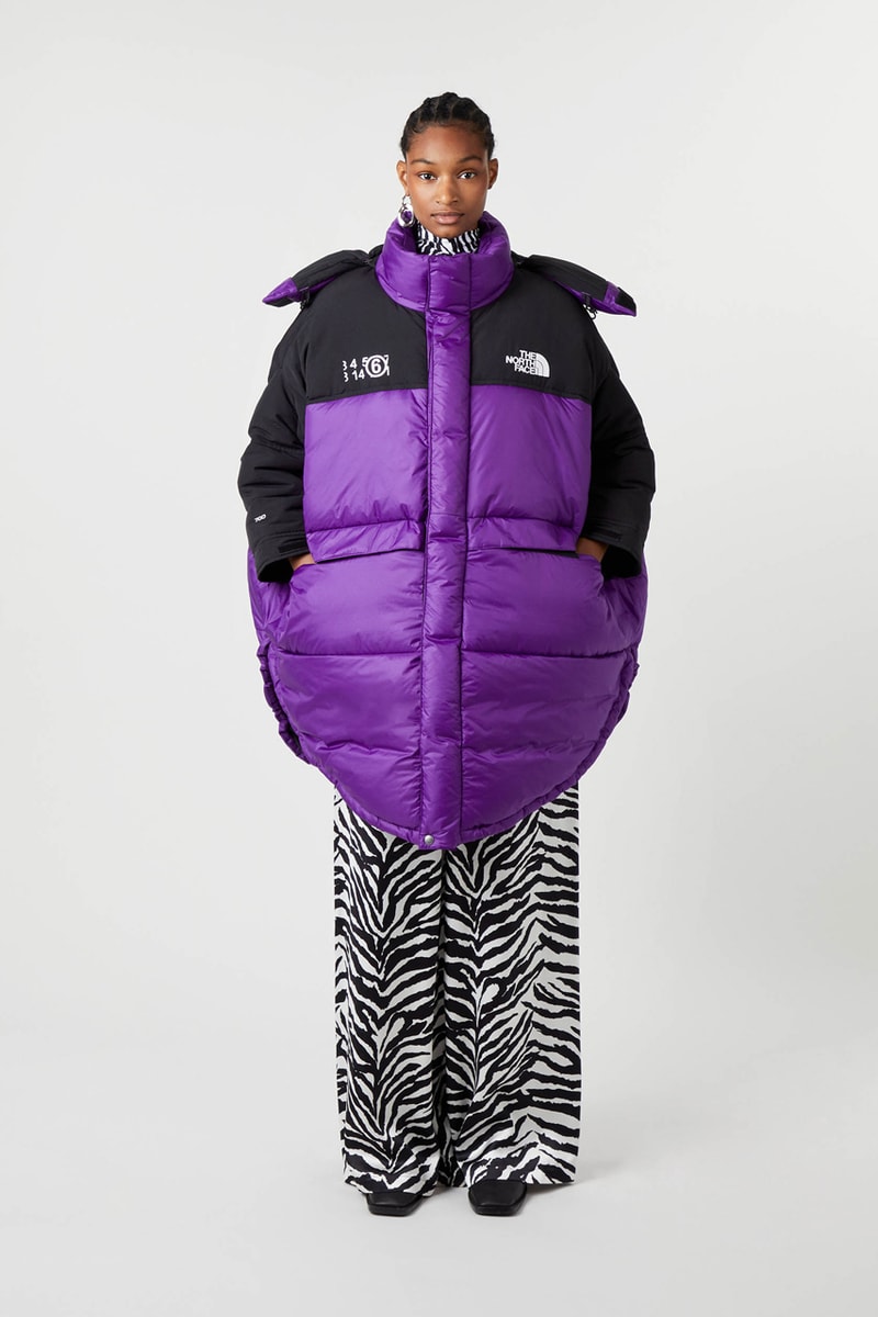 MM6 Maison Margiela x The North Face FW20 Collaboration fall winter 2020 Launch release date info buy collection womenswear nuptse jacket coat glove accessories