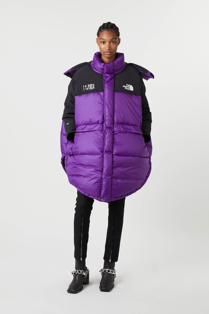 MM6 Maison Margiela x The North Face FW20 Collaboration fall winter 2020 Launch release date info buy collection womenswear nuptse jacket coat glove accessories