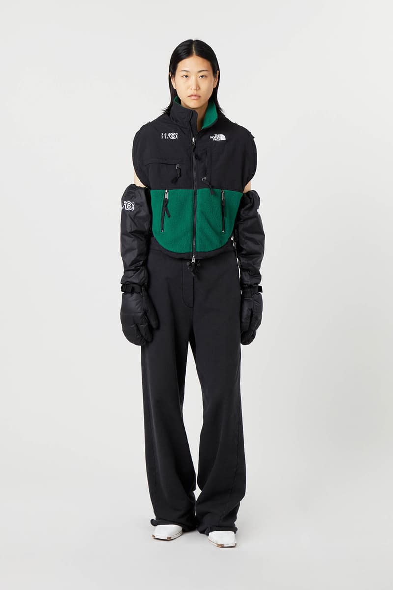 MM6 Maison Margiela x The North Face FW20 Collaboration fall winter 2020 Launch release date info buy collection womenswear nuptse jacket coat glove accessories