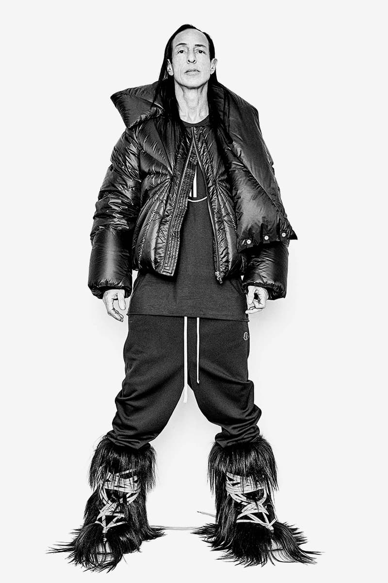Moncler Rick Owens Collection Full Look Release Info Lookbooks Date Buy Price Michele Lamy