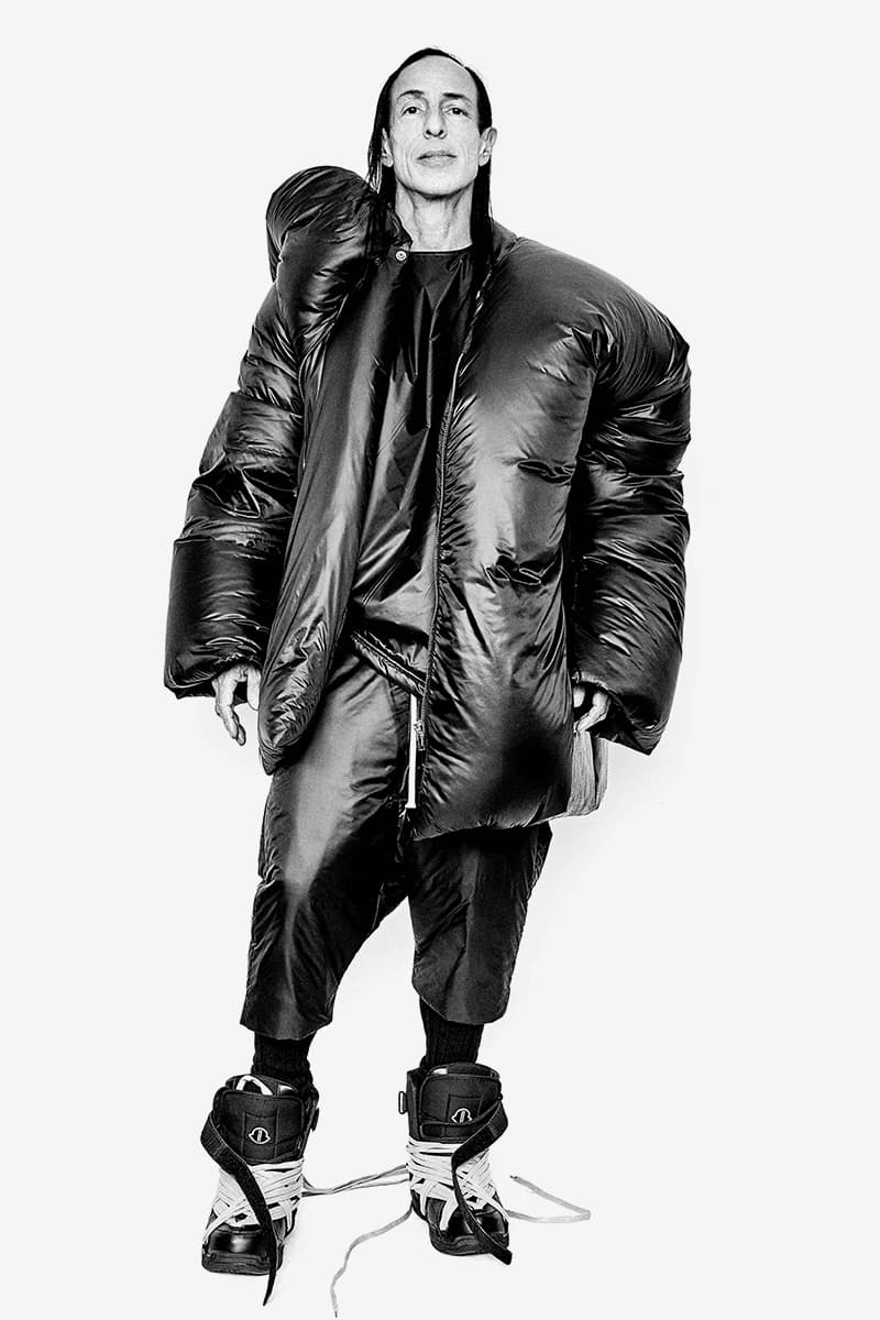 Moncler Rick Owens Collection Full Look Release Info Lookbooks Date Buy Price Michele Lamy