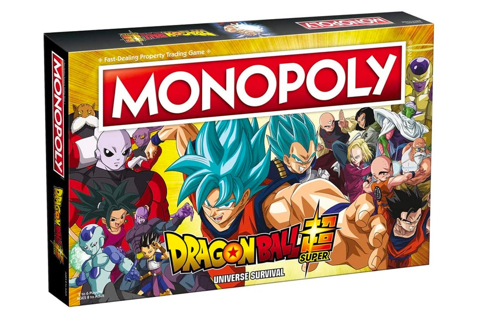 Monopoly Dragon Ball Super Universe Survival Edition Hypebeast