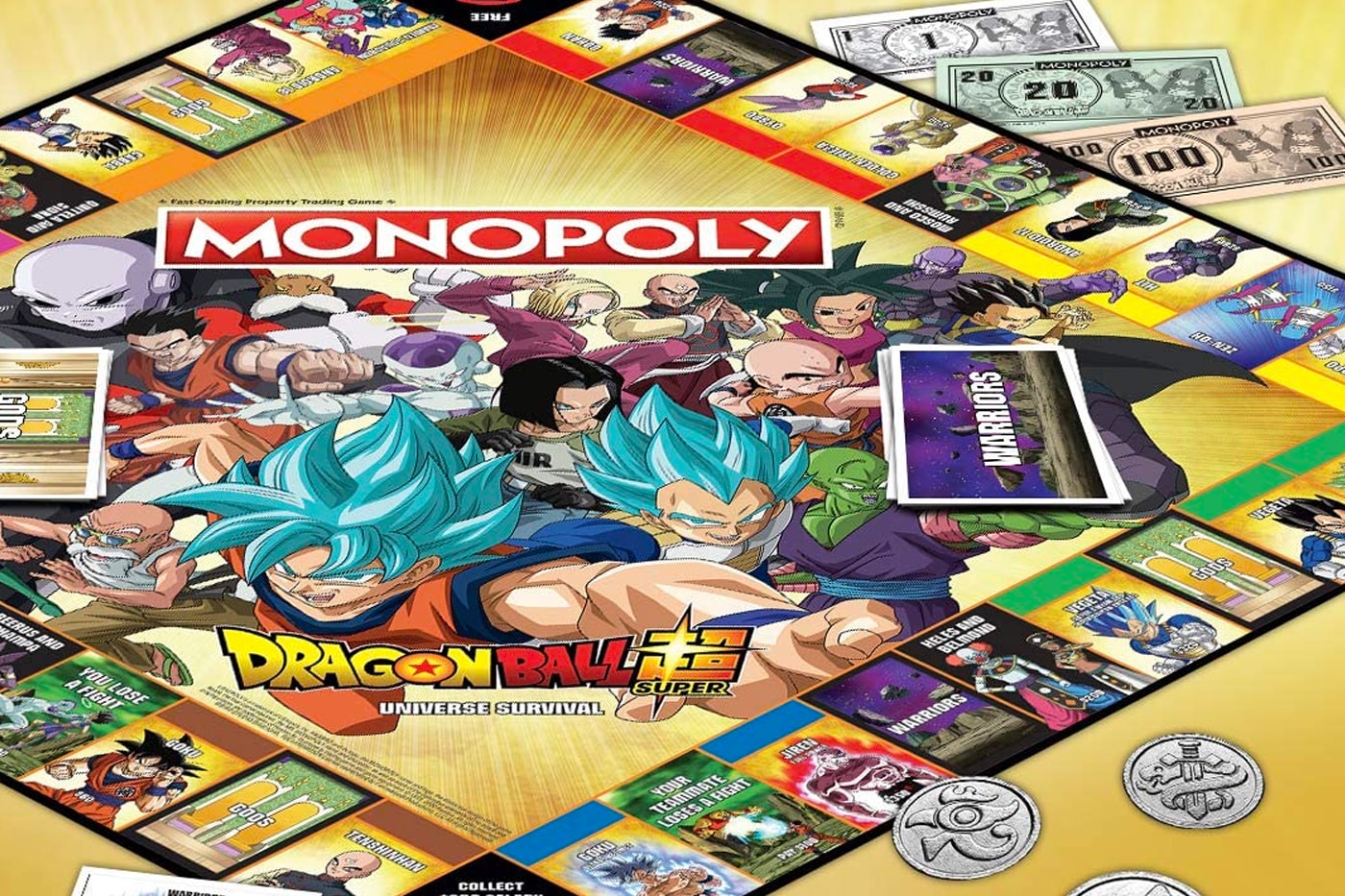 Monopoly Dragon Ball Super Universe Survival Edition Release Info Buy Price Hasbro